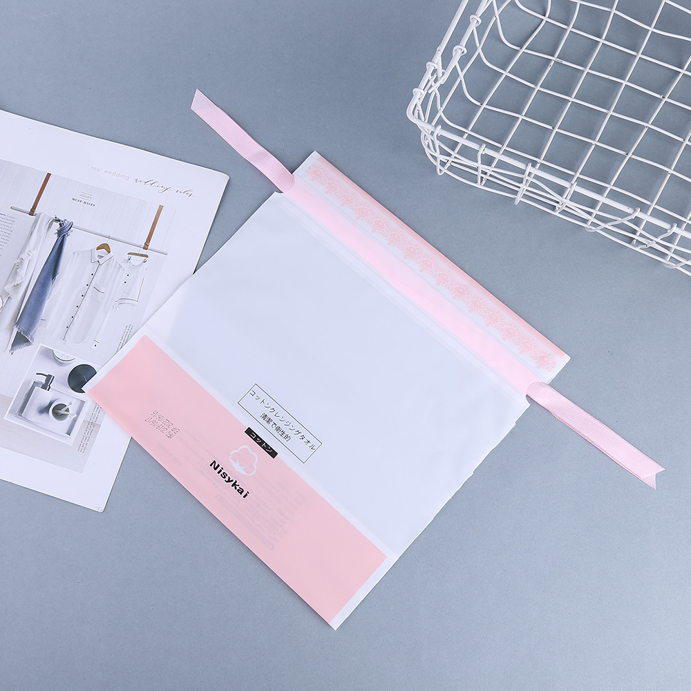 Toalla DE CARA bolsa de embalaje esmerilado bolsa de cordón calcetines ropa interior bolsa de cordón engrosada zapatos de viaje bolsa de almacenamiento colgante