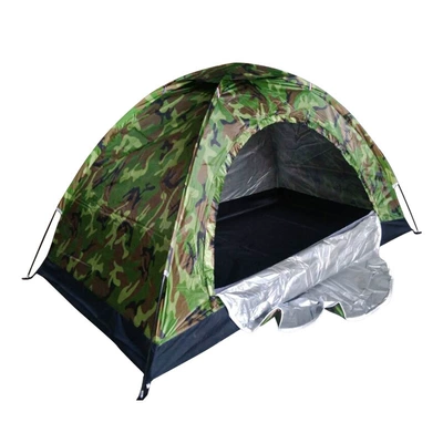 Outdoor tents manually set up two people set up beach camping army green camouflage digital gift tent (Çadırlar) - army-green-camouflage-double