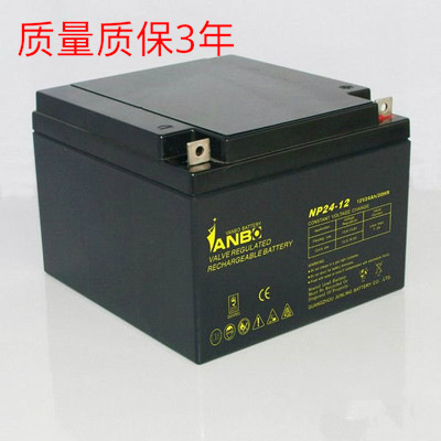 全新威博铅酸蓄电池NP24-12/12V24AH /UPS/EPS电池应急电源