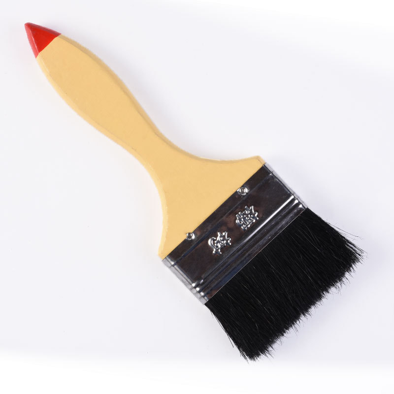新椰树牌 专用油漆刷1/2/3/4/5/6寸毛刷 猪黑棕毛刷 油漆刷扫子