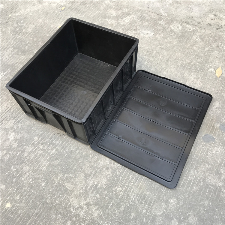 东莞 深圳黑色防静电周转箱 惠州塑胶箱 电子厂 五金厂车间周转箱