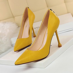 Slim-heeled Super-high-heeled Shallow-mouth Point Night Club Shoes