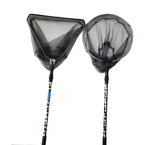 Aluminum alloy flower net, automatic triangle copy net, fishing net, multi-specification fishing supplies, fishing gear net, fishing gear accessories