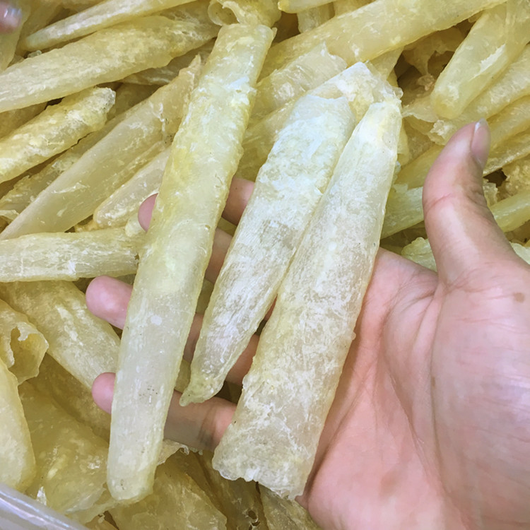 【越鲜】印尼巴沙肚 花胶筒 鱼胶 鱼肚 产地直供  40-50头|ms