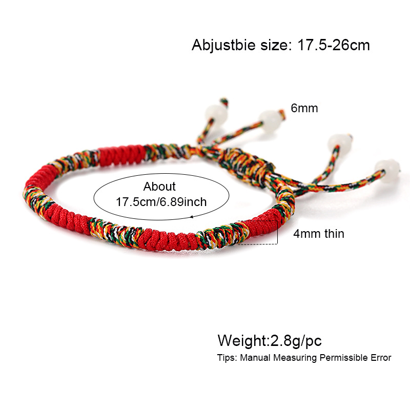 Fashion Multicolor Polyester Knitting Women's Bracelets 1 Piece display picture 1