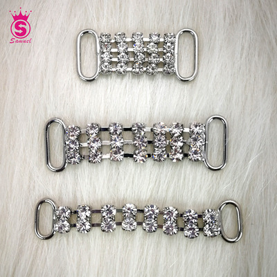 环保水钻内衣饰品泳衣扣链 比基尼肩带 情趣内衣扣链 文胸美背链|ru