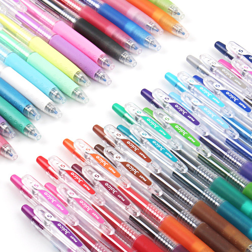 Japan PILOT Baile color Juice juice pen 0.5mm press water-based gel pen handbook student 36 colors