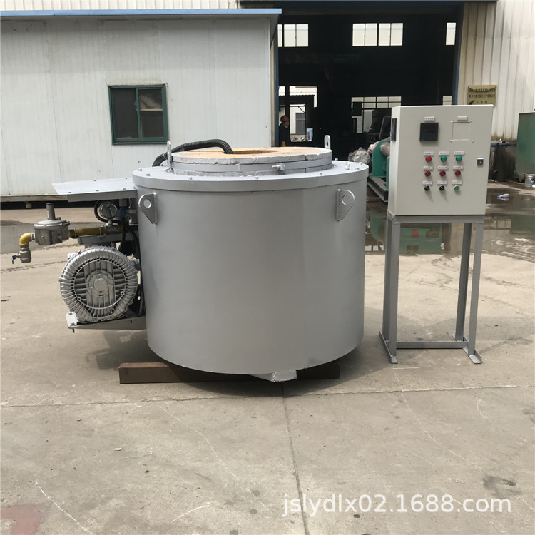 300铜合金熔炼炉 坩埚式高温铜合金燃气炉 稳定 熔铜炉