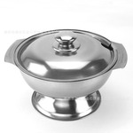 厂家批发 不锈钢泰式饭锅 带盖盛饭锅调料锅酒店用品 出口锅具