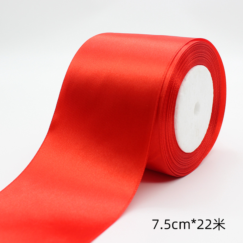 Fábrica al por mayor 1/2/4/5cm cinta de embalaje rojo hilo cinta de embalaje de regalo