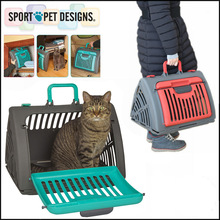 便携式宠物航空箱 可折叠 狗狗猫猫外出托运箱车载箱包宠物包