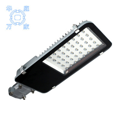 金豆led路燈頭30W50W戶外防水高亮庭院燈鄉村道路挑臂路燈批發