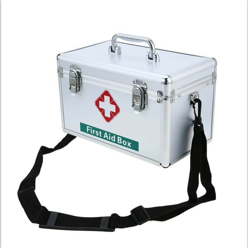 铝合金家用医疗急救箱，家庭保健箱，出诊医药空箱，医生药箱