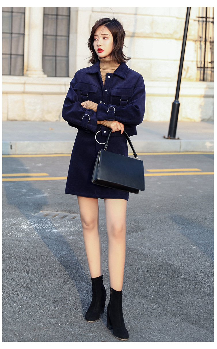 Costume femme en Velours côtelé - Ref 3334546 Image 15