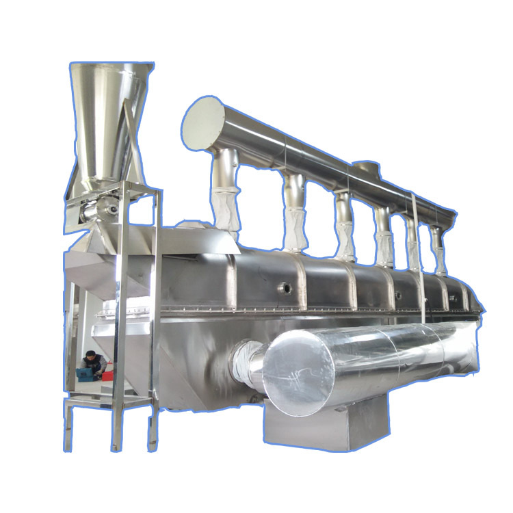 供应海鲜精烘干机械-干燥设备-ZLG直线振动流化床干燥冷却机