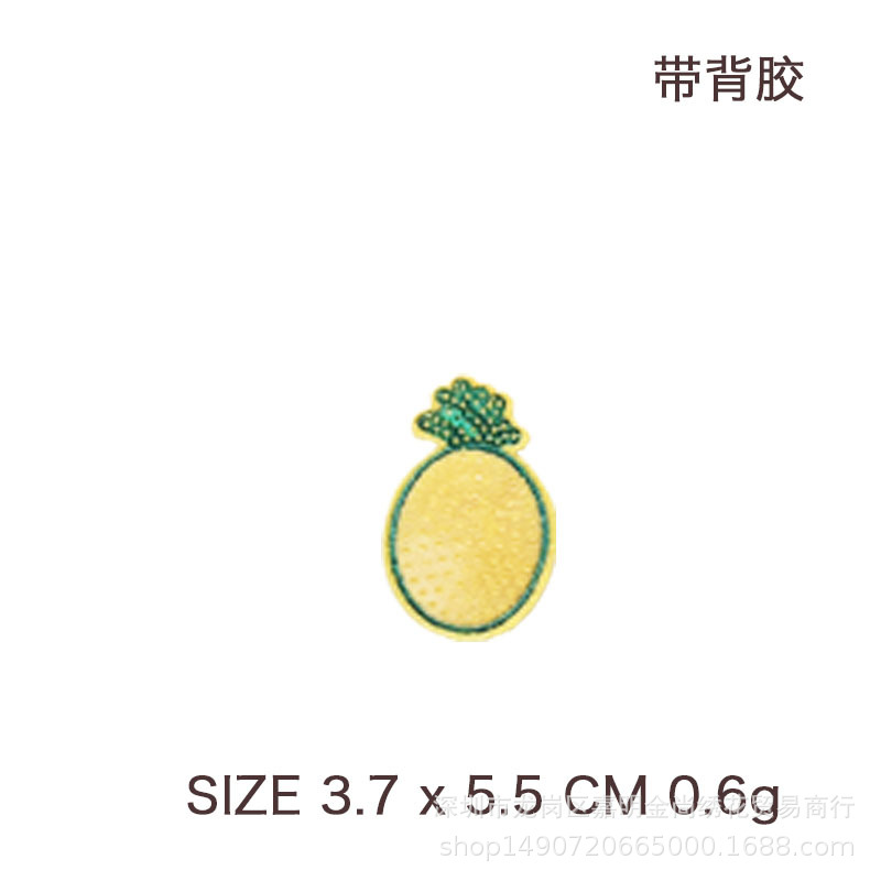 各种各样水果布贴