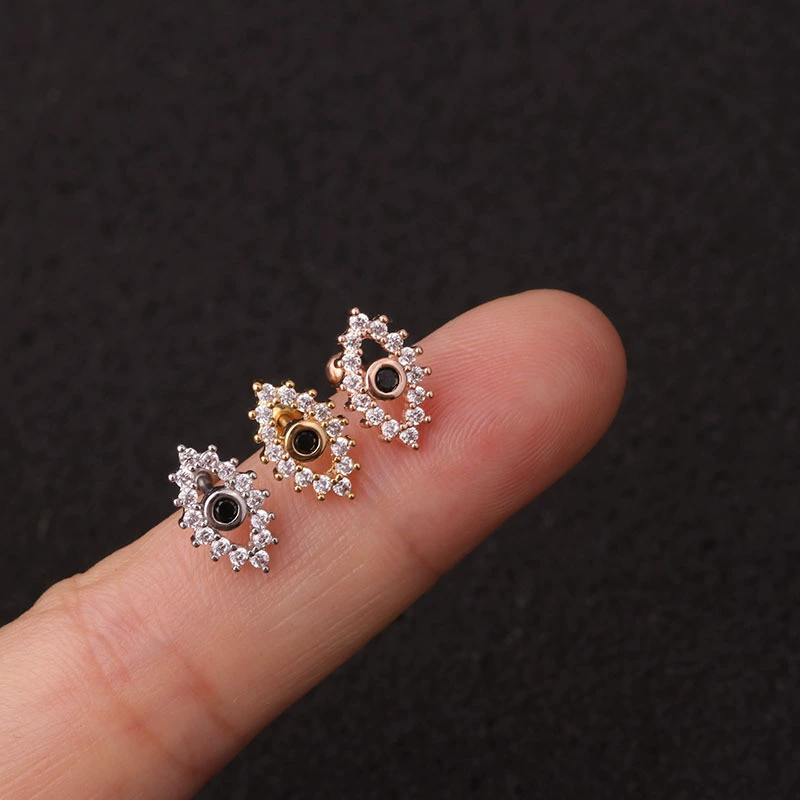 Серьги из нержавеющей стали, пирсинг, оптом