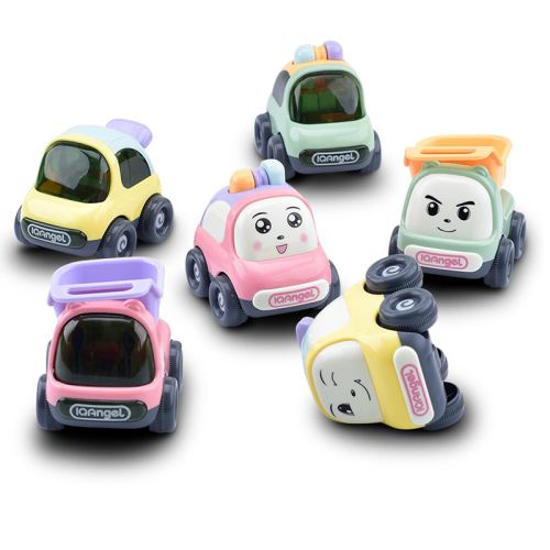 Puzzle non-return car children's toy car boys and girls inertia car set children's toys 0-3 years old