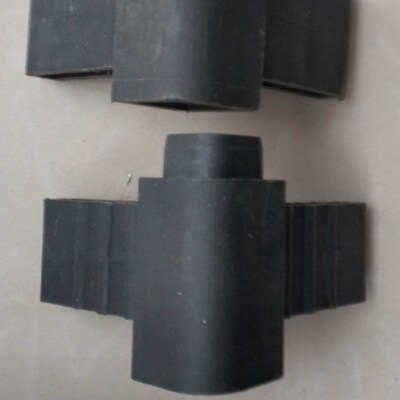 廠家直供 節能附框角碼 木塑花箱塑木護欄 插角塑木欄杆 木塑配件