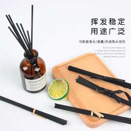 定制无火香薰套装藤条 蝴蝶丝带 香薰藤条套装 空气清新