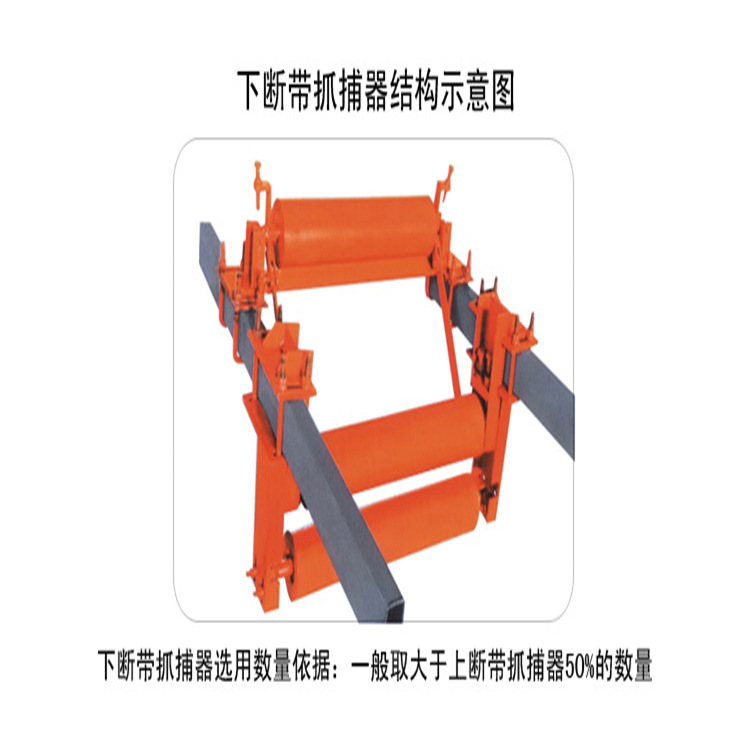 厂家直销 煤矿皮带断带抓捕器 断带抓捕器 机械断带抓捕器品质高