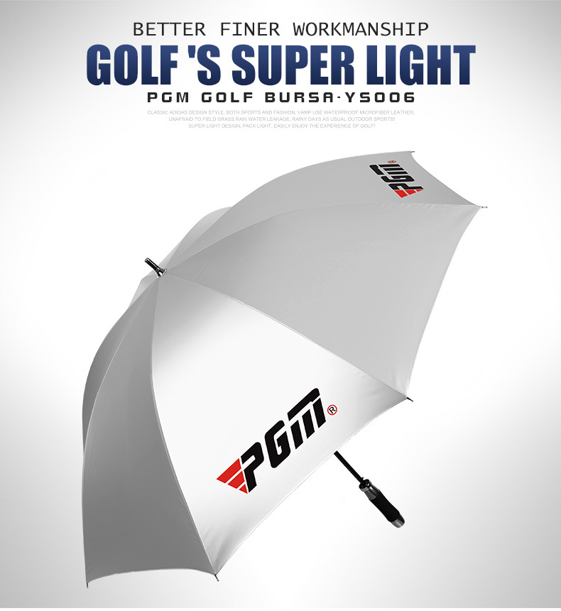 Ô dù golf PGM tự động chống tia UV siêu nhẹ 333g — Ô Golf YS006 chi tiết 7
