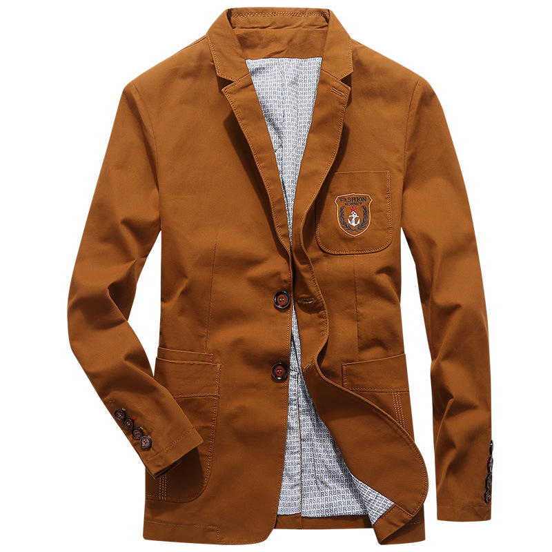 2019 primavera y otoño nuevo traje casual transfronterizo Juventud de los hombres más tamaño traje chaqueta pequeña de los hombres al por mayor 3188