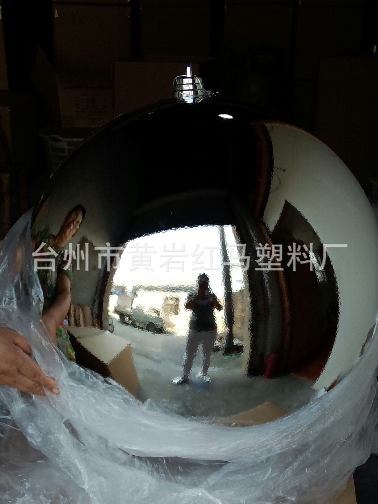 60cm BOLA DE Navidad Bola de galvanoplastia Hotel Mall KTV ventana boda lugar diseño decorativo bola al por mayor