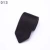 Knitted fashionable tie, trend multicoloured arrow, 7cm