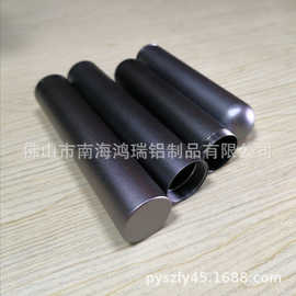 佛山市铝管 化妆铝筒 拉伸铝筒 化妆壳铝筒 6063铝管厂家定 制