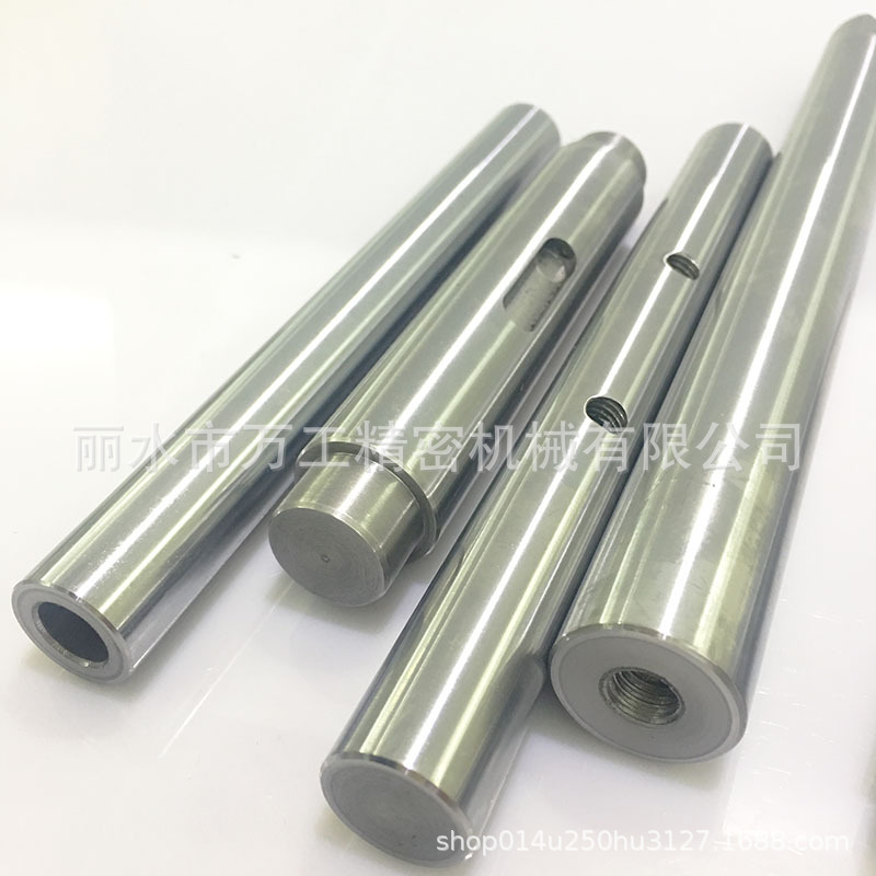 45#钢轴承钢空心轴 活塞杆直线光轴镀铬棒加工 规格齐全