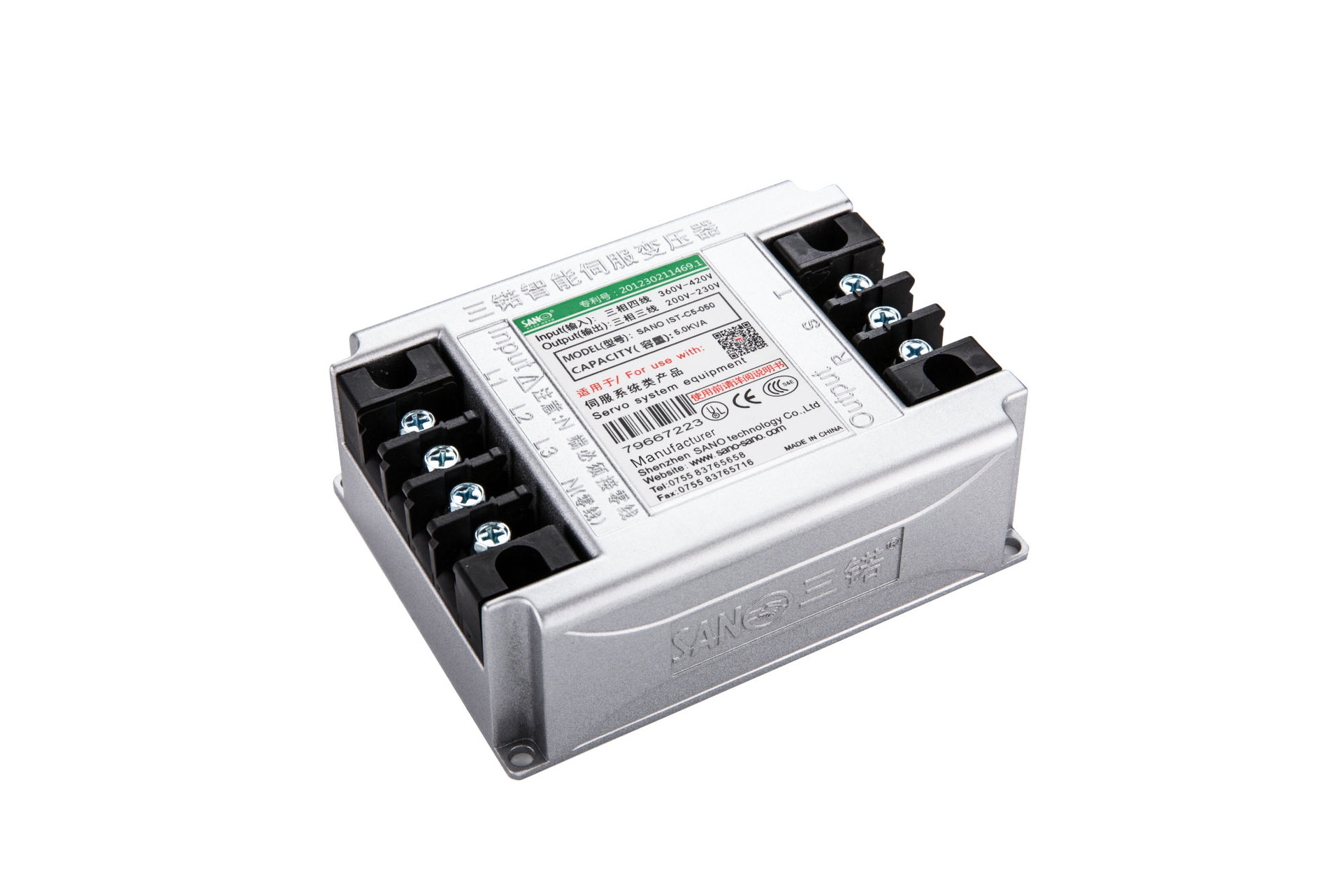 伺服MR-J4-350B+HG-SR352【配SANO三锘变压器 IST-C5-050】