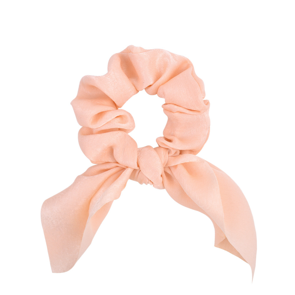 Élégant De Base Style Simple Couleur Unie Chiffon Attache-cheveux display picture 2