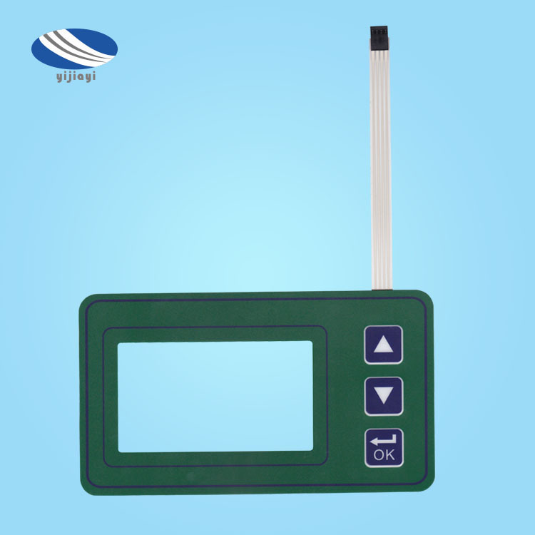 factory Supplying Film switch Customized instrument meter operation Key waterproof Key PCPVCPET Thin film switch