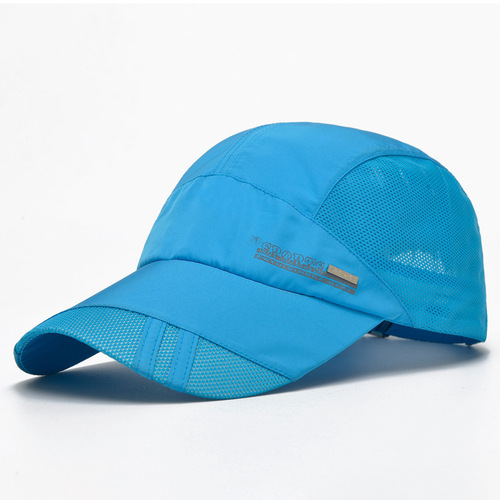 Outdoor sports men's and women's fashionable hats, sun protection, casual quick-drying hats, summer sports sunshade peaked caps, factory direct sales