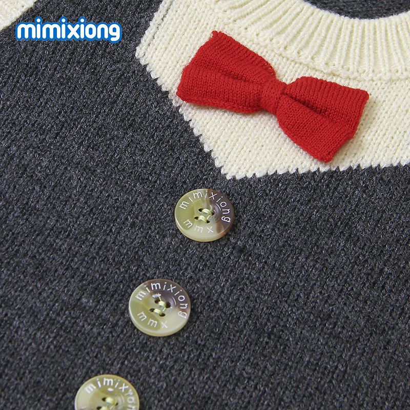 秋冬儿童新款毛衣 男童针织背心