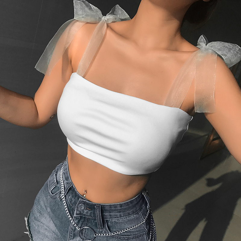 Tank Top Bow Knot