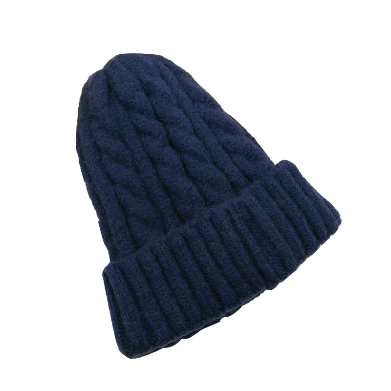Winter travel keep warm woolen knitted hat for leisure, ear protection, wholesale