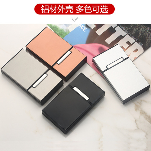 Wholesale twenty thin cigarettes extended cigarette box flip top ladies cigarette box 5.5 hard box company logo wrapped aluminum cigarette box