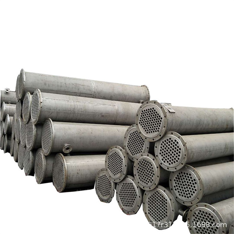 二手20平方充填式冷凝器 搪瓷片式冷凝器 二手螺旋板换热器