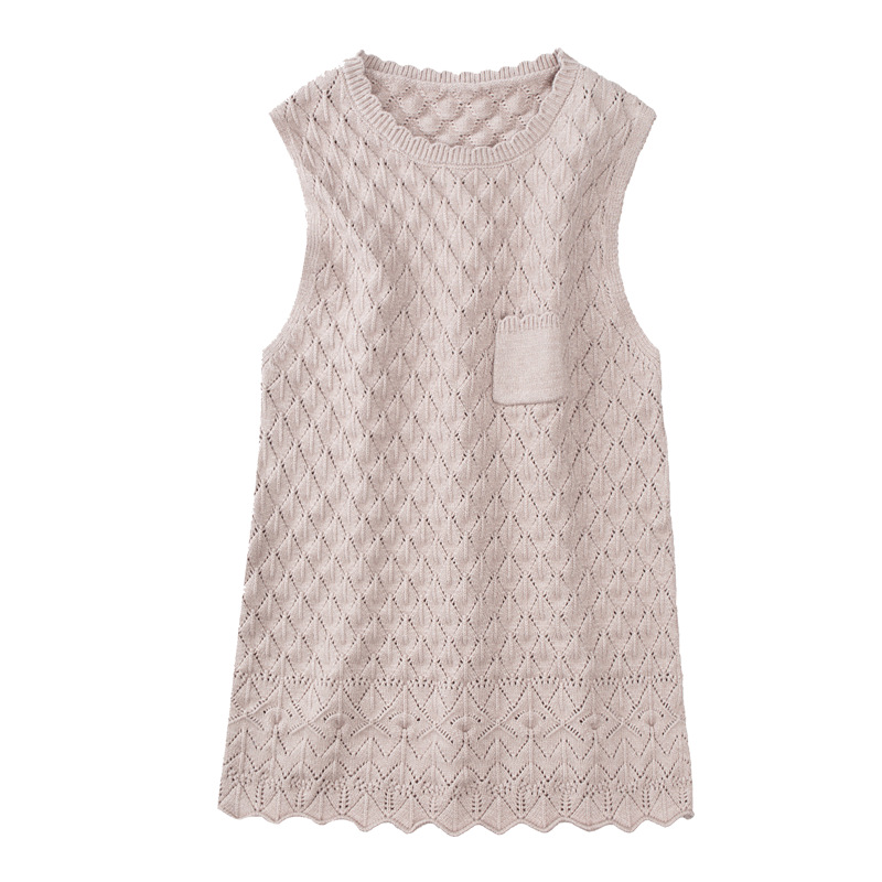 Gilet femme HIRONDELLE CHRYSALIDE en Tricot - Ref 3317243 Image 5