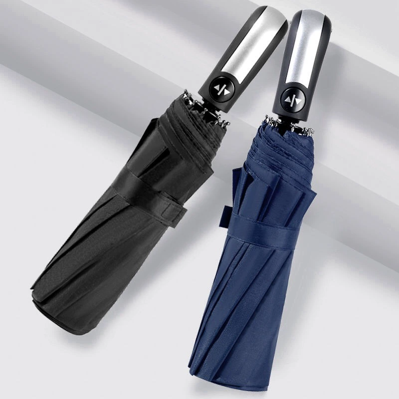 Automatic Solar Umbrella, UV Sun Protection, Fully Automatic Foldable, 8 or 10 Ribs