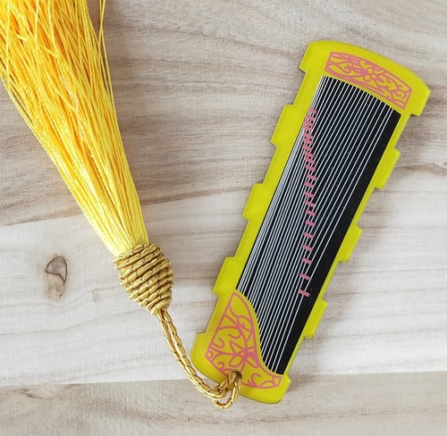 Guzheng nail storage board for children and adults cartoon ancient style pipa wrapping card nail tape guzheng accessories