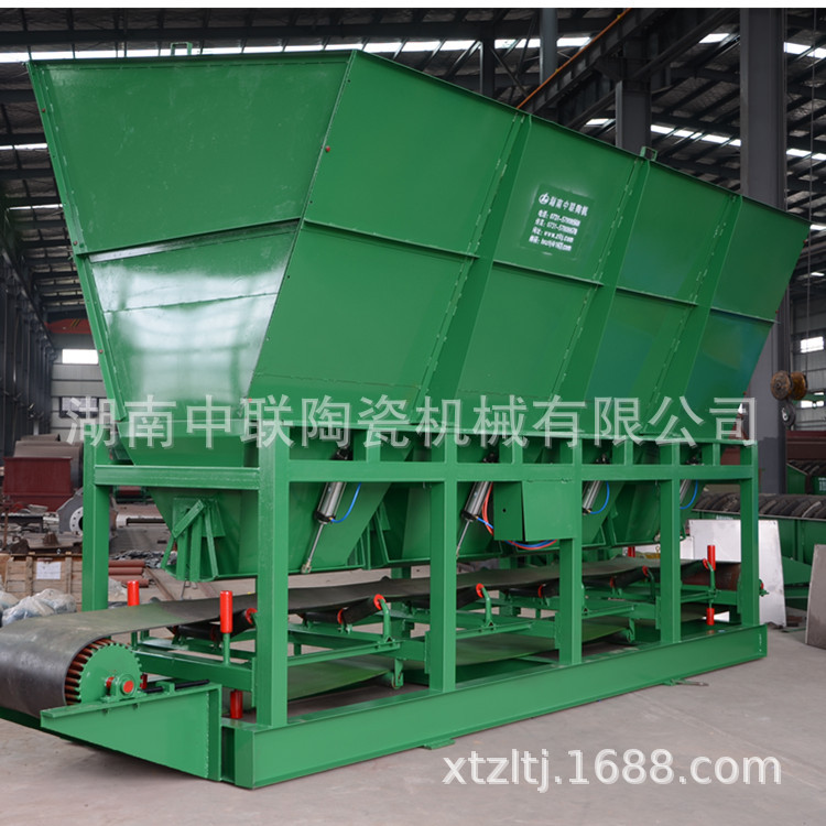 中联陶机供应陶瓷机械设备 陶瓷原料定量定比运送喂料机