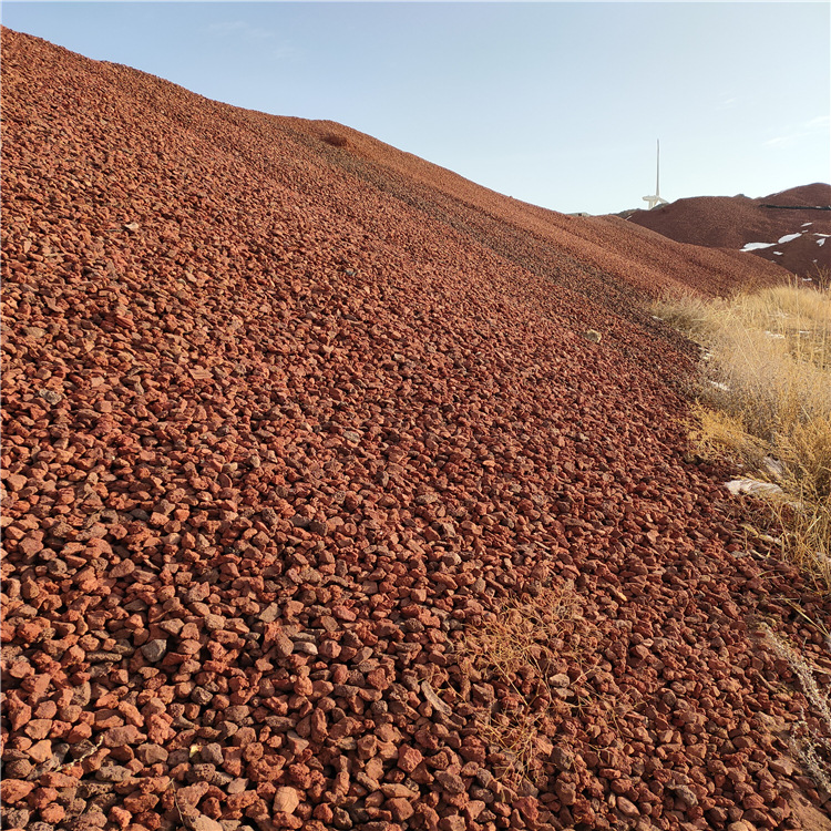 现货供应园艺火山石颗粒 污水处理火山岩 园林绿化造景火山石