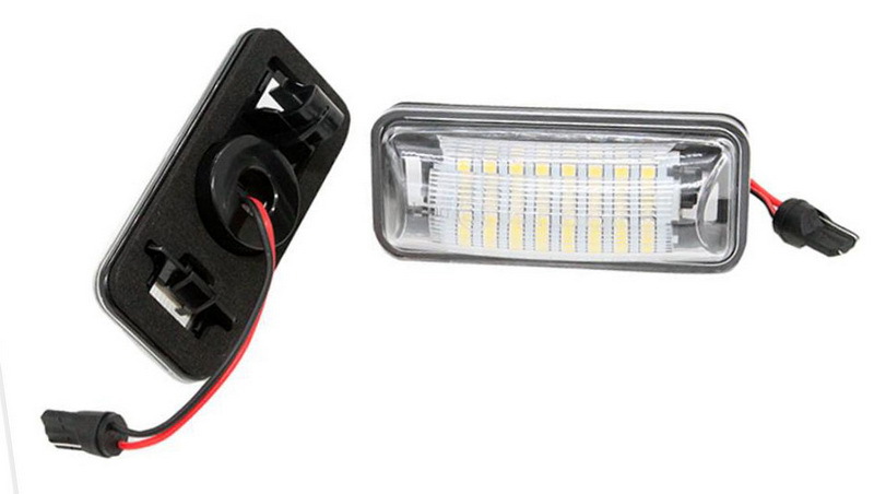Suitable for Toyota Subaru Gt86 Ft86 12-14 18Led License Plate Light License Plate Lamp White Light 2 Pieces