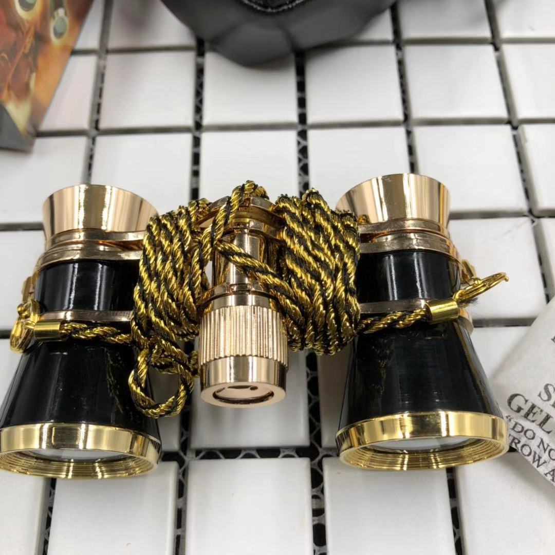 批发观剧望远镜3*25户外双筒高清微光夜视观剧镜（纯金属）望远镜