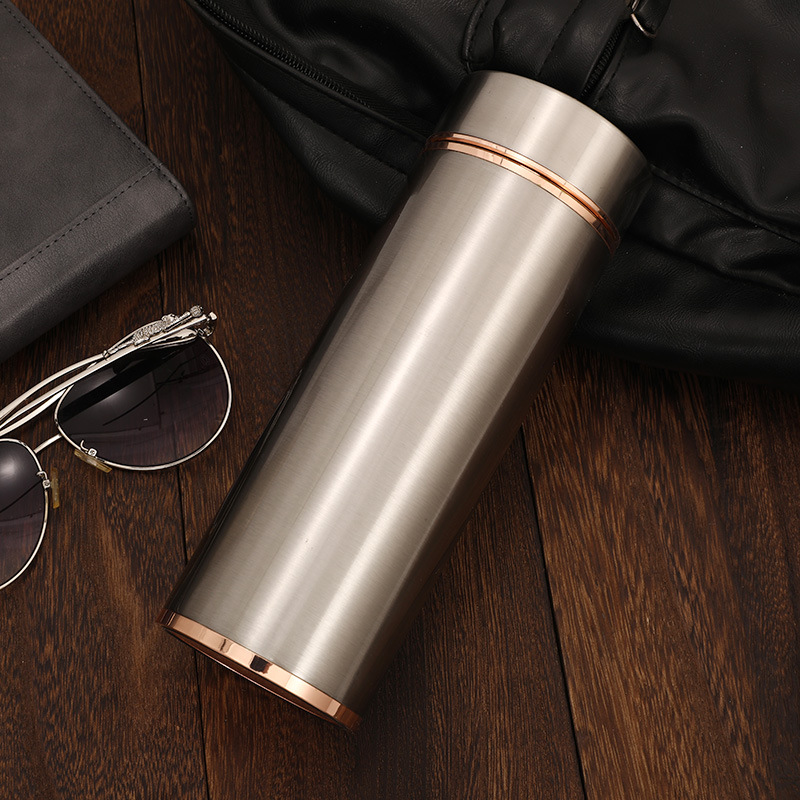 厂家直销不锈钢保温杯办公室直身杯简约促销礼品广告杯定制logo