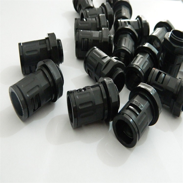 福莱通卡扣式塑料接头 可打开式波纹管配套接头