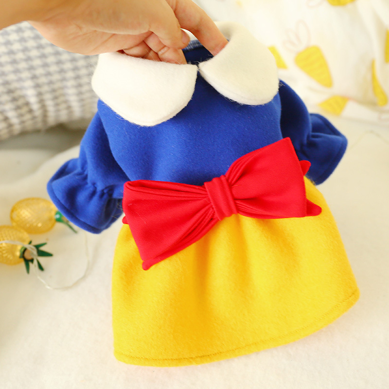 白雪公主呢子裙3